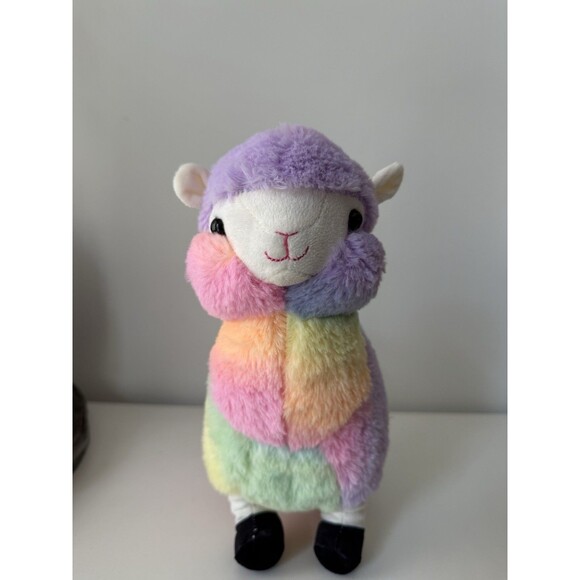 Peek-A-Boo Toys Other - Peek-A-Boo Toys Llama Alpaca Rainbow Stuffed Animal Plush 12” - excellent cond.